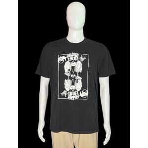 Strange Music Rittz Joker Card Underground Hip-Hop Music Tour Size Large Shirt